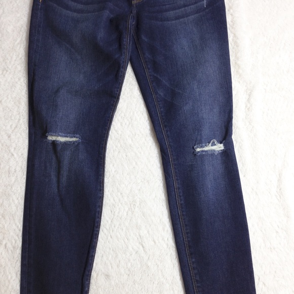 Hudson Krista Distressed Ankle Super Skinny Jeans - Picture 6 of 11